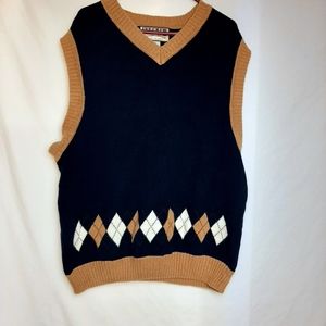 Vintage mens ivy crew vest xlg
